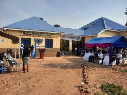 Dans le Kasaï : de nouveaux bureaux pour l'Inspection provinciale de la police à Tshikapa