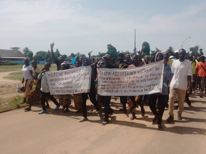 Kwilu : Les déplacés de Kwamouth dénoncent leurs conditions de vie déplorables