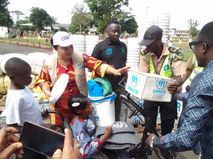 Kasaï-Central : Solidarité en action à Kananga, 209 ménages sinistrés soutenus par le HCR et la FMMDI