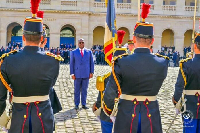 DRC: Plaidoyer de Félix Tshisekedi à Paris - Appel à la justice et dénonciation des pillages