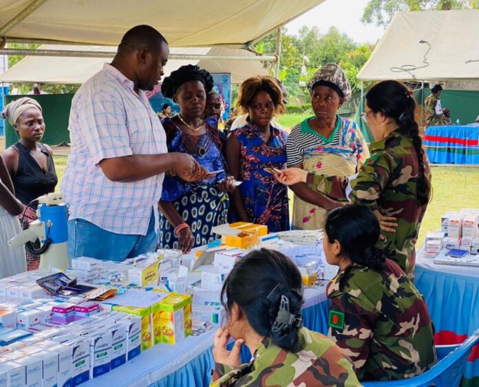 Ituri : Soins gratuits par la MONUSCO, une bouffée d'air pour Tsère