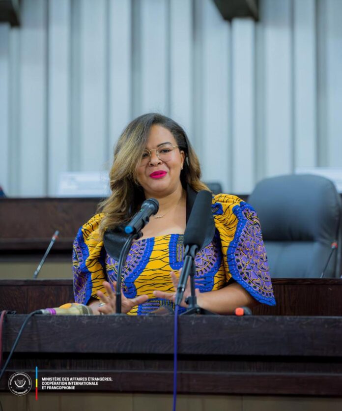 RDC : Thérèse Kayikwamba Wagner presse la communauté internationale de passer des paroles aux actes