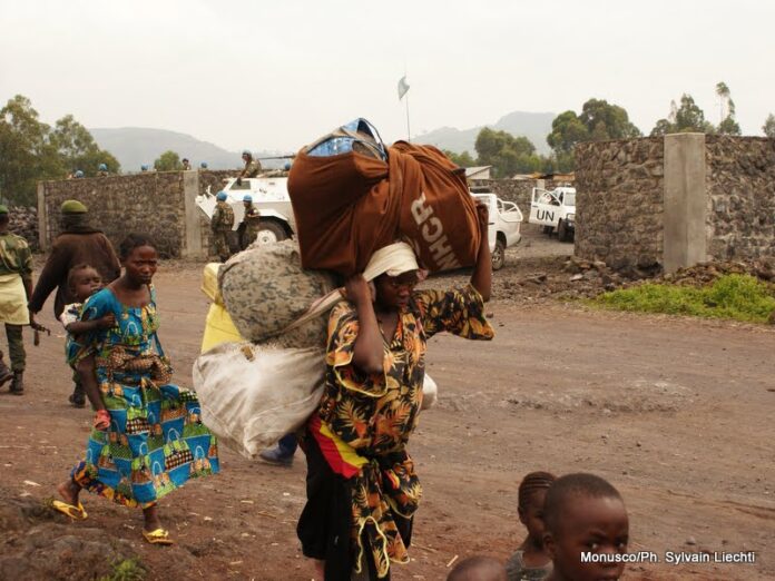 Afflux massif de déplacés vers Minova : une crise humanitaire en marche