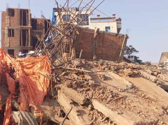 Kinshasa : un immeuble s'effondre à Limete, entre désastre et questionnement sur la sécurité