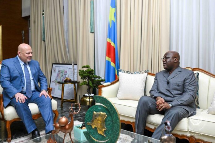 Karim Khan et Félix Tshisekedi unissent leurs efforts pour la justice dans l'Est de la RDC
