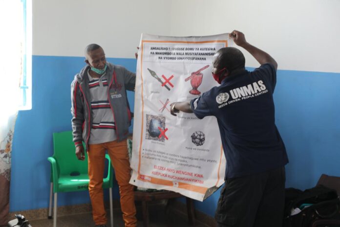 Sécurité renforcée : UNMAS forme les agents congolais à l'investigation post-explosion