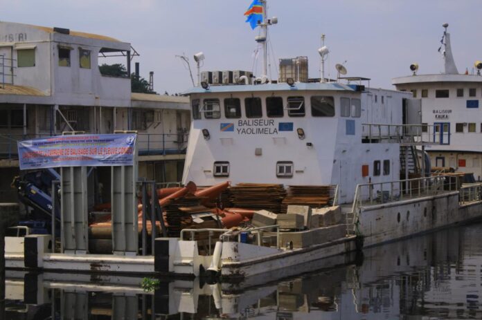 Transport fluvial: La RVF relance le balisage sur le fleuve Congo