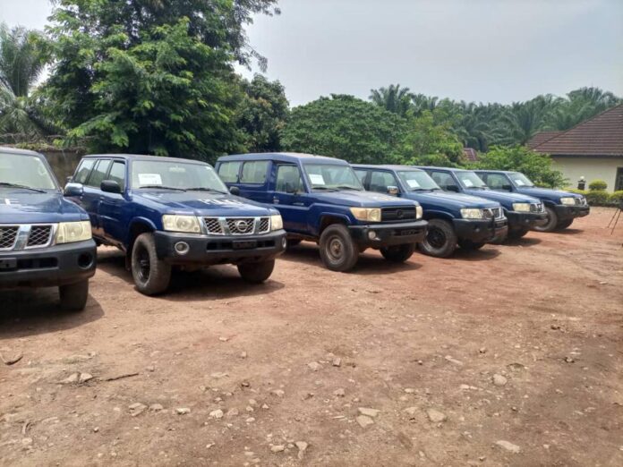 Nord-Kivu : La MONUSCO offre six véhicules pour renforcer la sécurité