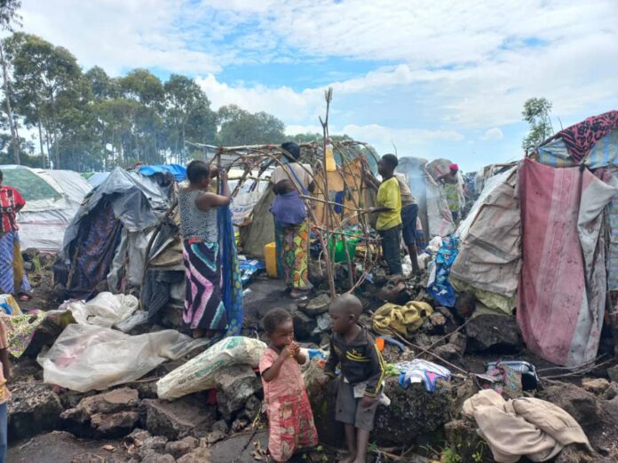 Crise humanitaire à Kisangani : Les déplacés de Walikale livrés à eux-même face à l'urgence