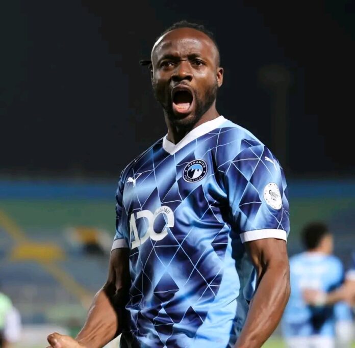 CAF Ligue des Champions : Fiston Mayele, le Congolais qui a offert l'exploit à Pyramids contre Orlando Pirates !