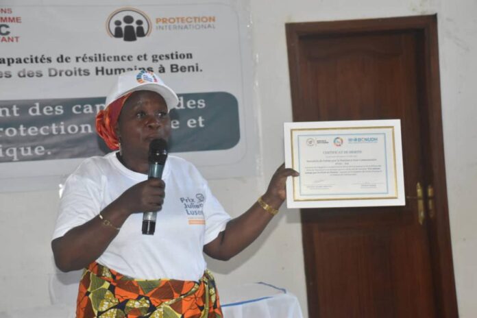 Beni : L'AFNAC remporte le prestigieux prix « Julienne Lusenge » pour son combat en faveur des droits des femmes