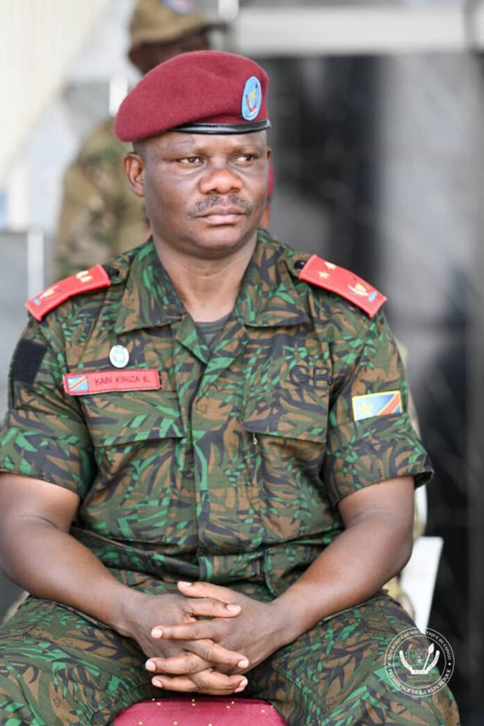 Garde républicaine RDC: Le général Kiriza exige une armée apolitique face aux menaces