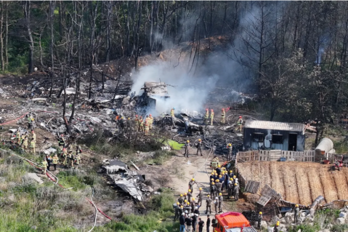 Crash militaire à Pohang : quatre morts dans l'accident d'un avion sud-coréen en entraînement
