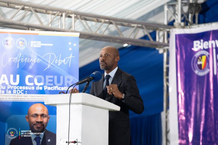 Patrick Muyaya dévoile la stratégie médiatique contre la désinformation rwandaise
