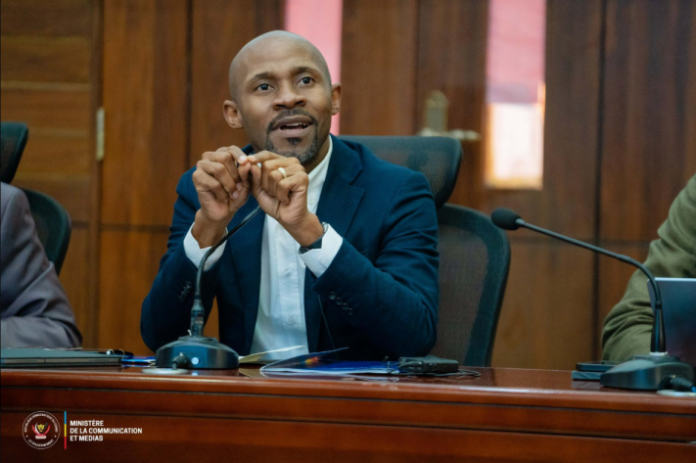 Patrick Muyaya aux médias congolais : 'Mettez votre influence au service des femmes pour la paix'