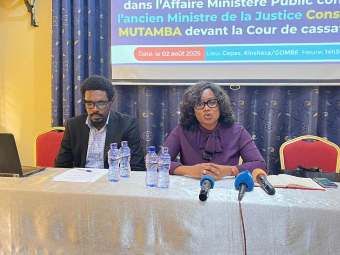 Procès Mutamba : l'ACAJ dénonce des violations des droits de la défense à la Cour de cassation