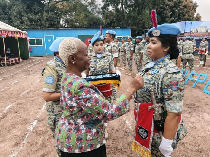Kinshasa célèbre le départ des policiers bangladais de la MONUSCO : 178 héros décorés
