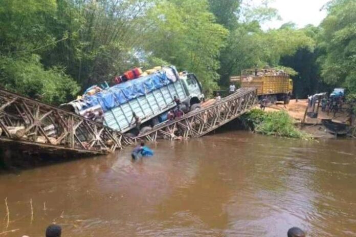 Effondrement du pont Kibi : l'économie de l'Ituri paralysée