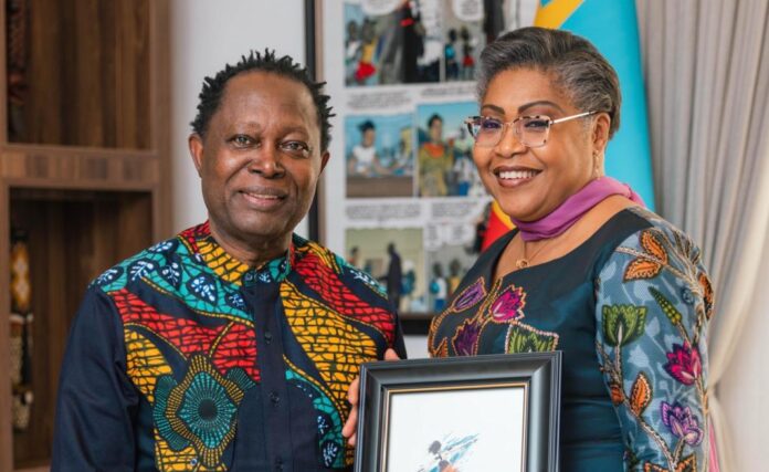 Judith Suminwa et Lokua Kanza scellent l'avenir culturel de la RDC