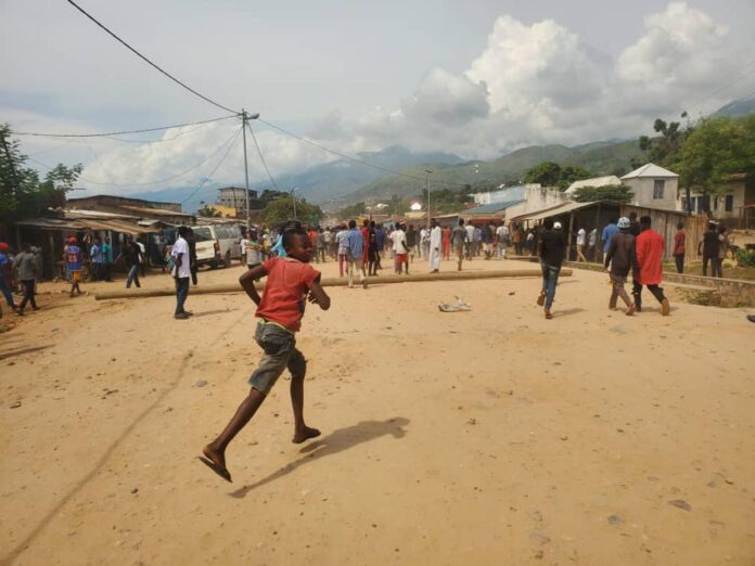 Manifestations Uvira : flambée des prix et paralysie économique au Sud-Kivu