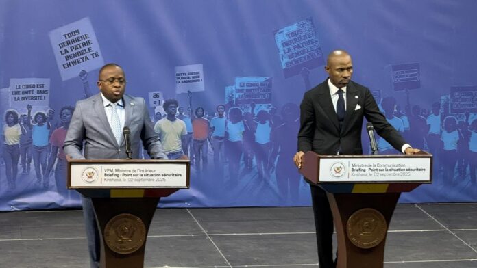 RDC: Shabani réaffirme la volonté gouvernementale de pacification nationale