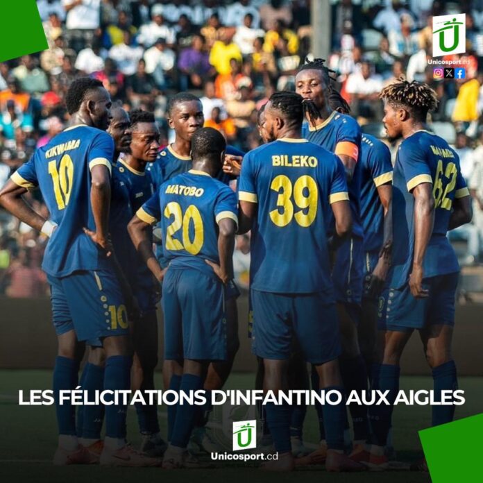 FC Les Aigles Congo domine Manga Sport 4-2 en préparation CAF