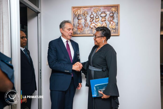 RDC-UE: Judith Suminwa obtient le soutien européen pour la paix à l'Est