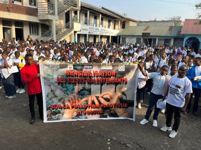 Pollution plastique à Goma : Les élèves malentendants en première ligne écologique