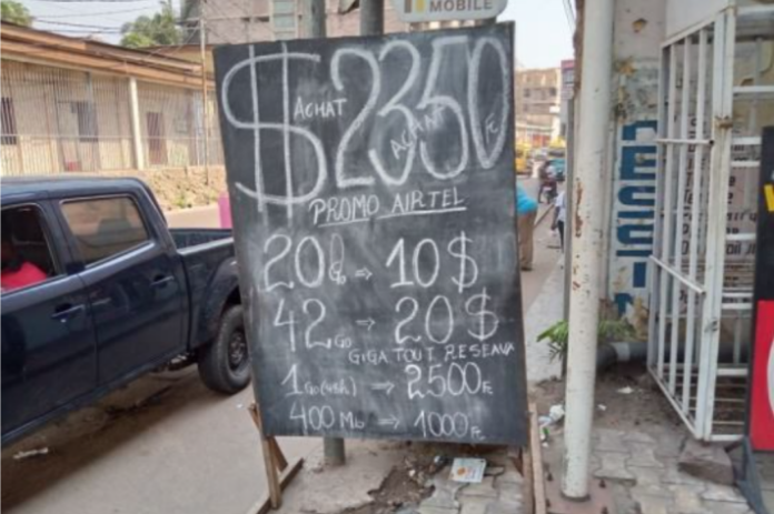 Dépréciation du dollar : le Sud-Kivu sanctionne les prix spéculatifs