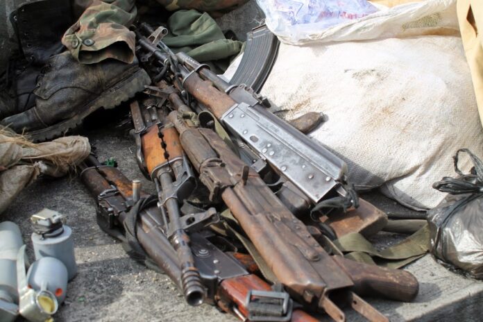 Ituri : les FARDC saisissent une cache d'armes de la milice Lubanga