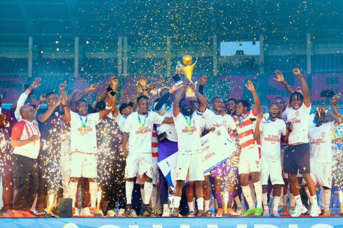 AS Simba Kolwezi qualifié en Coupe CAF après une victoire éclatante face à Djabal FC