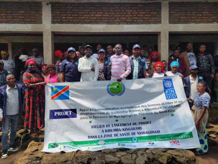 Nord-Kivu : 100 femmes déplacées relancent leur vie grâce aux kits AGR