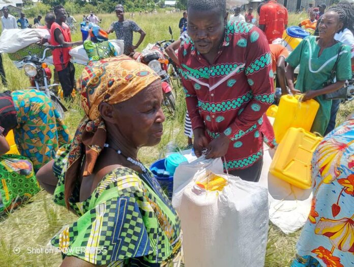 Ituri : L'UNICEF vient en aide à 3 716 familles déplacées à Tchomia