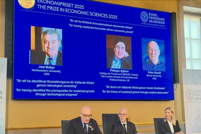 Prix Nobel économie 2025 : La croissance durable et l'innovation récompensées