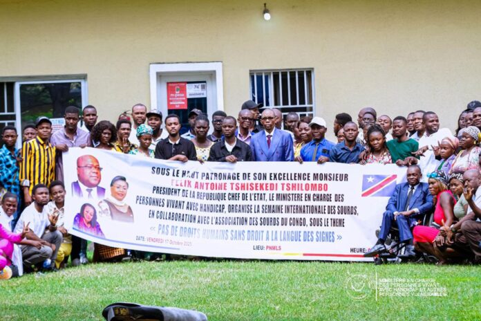 Langue des signes RDC : vers une 5e langue nationale historique