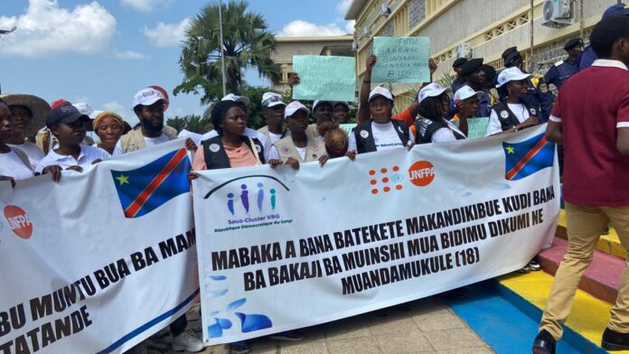 Kananga : les femmes exigent la fin des violences basées sur le genre