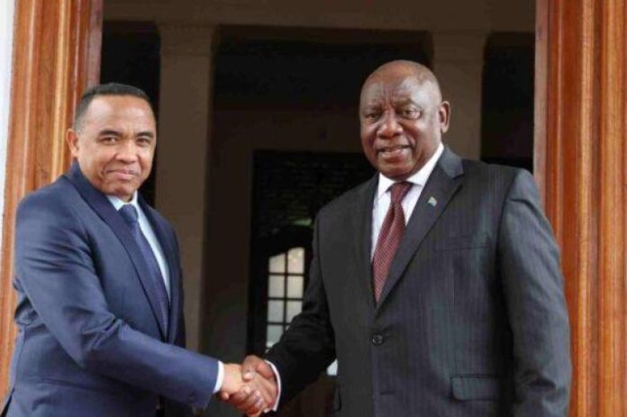 Michael Randrianirina en Afrique du Sud : la transition malgache sous le regard de Ramaphosa