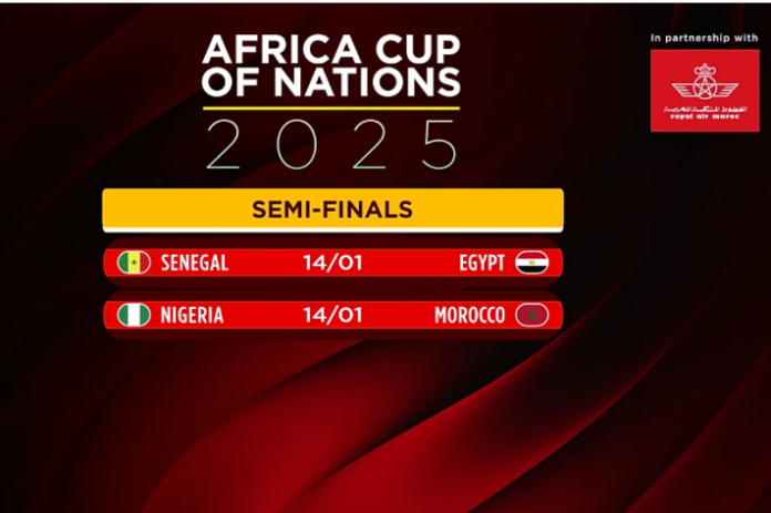 CAN 2025 : Sénégal-Égypte et Nigeria-Maroc, la guerre des étoiles en demi-finales