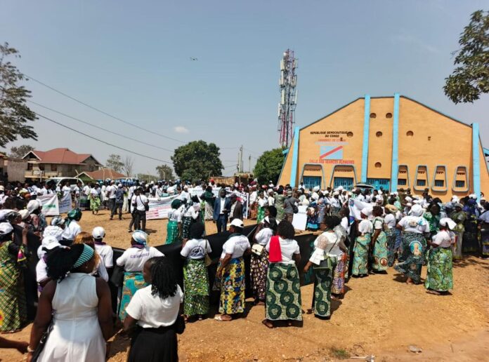Ituri : une marche historique des femmes pour exiger la paix à Bunia