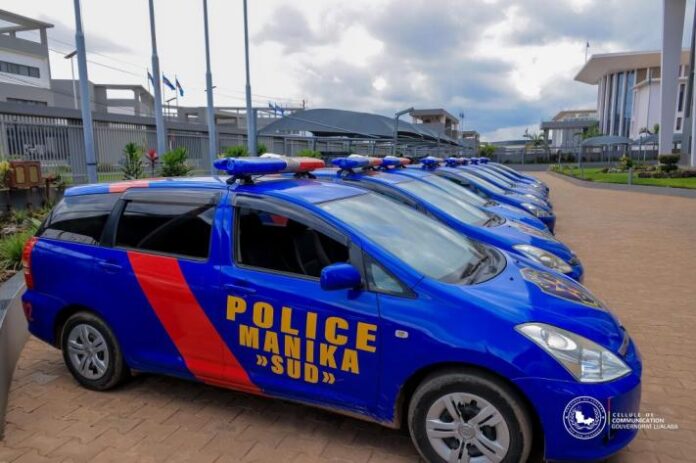 Sécurité à Manika : des véhicules neufs contre le banditisme urbain
