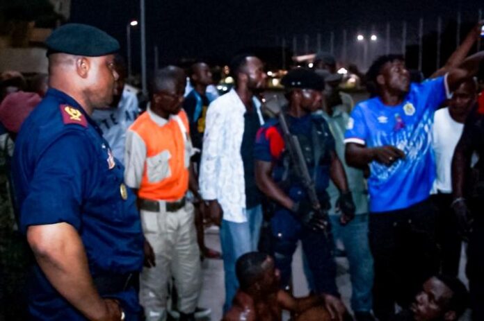 Arrestation de bandits sur le boulevard Triomphal : le commissaire Kantu Bakulu frappe fort