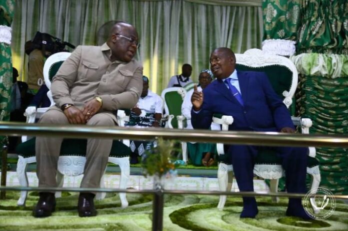 Félix Tshisekedi à Nkamba pour le 105e anniversaire kimbanguiste : Foi et enjeux nationaux à la Nouvelle Jérusalem