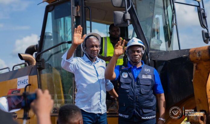RDC : un projet antiérosif de 24 mois lance la modernisation routière à Mbuji-Mayi