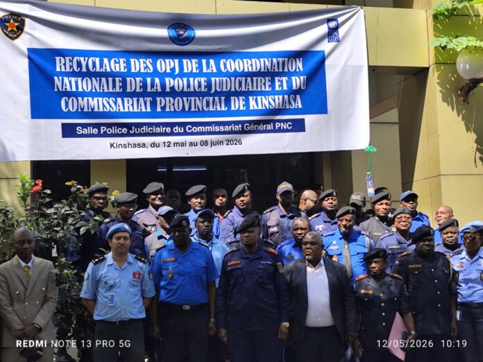 Lutte contre l'impunité : 66 OPJ de Kinshasa en recyclage intensif