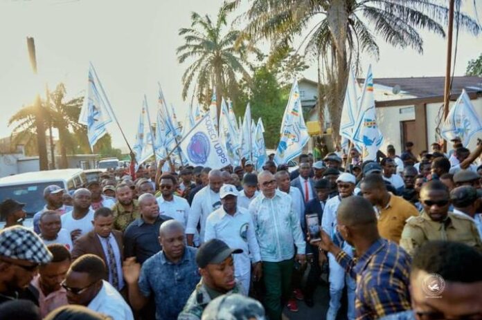 Marche pacifique à Kinshasa : l'UDPS soutient les sanctions USA