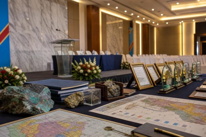 Salle de ceremonie lors de la remise des prix du concours Buanya au Pullman Grand Hotel de Kinshasa