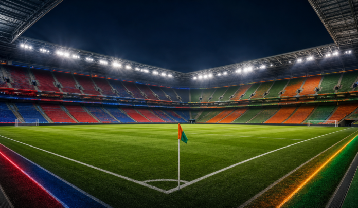 Illustration editoriale neutre pour un article sur Cote d Ivoire Norvege au Mondial 2026.