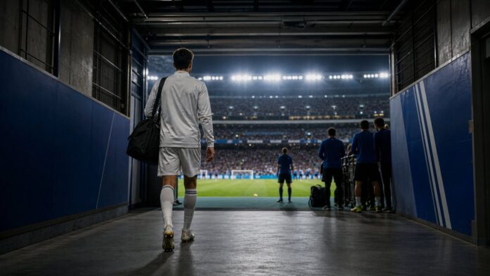 Illustration editoriale autour du dossier Marc Cucurella au Real Madrid
