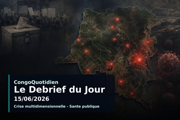 Débrief du 15 juin 2026 : actualités en RDC sur Ebola, violences, sécurité et réforme