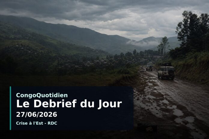 Patrouille de sécurité sur une route de l’Est de la RDC dans une ambiance de crise humanitaire